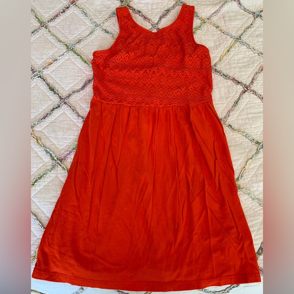 Beautiful Orange Dress by Old Navy, Girl's Size Large (10/12)